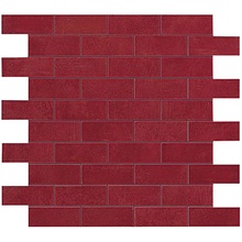 Atlas Concorde Italy Boost С000419464 9BMQ_BoostRedMinibrick Mosaïque 30,5x30,5 cm, Italie, sous béton - photo 1 - photo 1