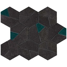 Atlas Concorde Italy Boost С000419574 AN7A_BoostTarmacMosaicoHexJade Mosaïque 25x28,5 cm, Italie, sous béton - photo 1 - photo 1