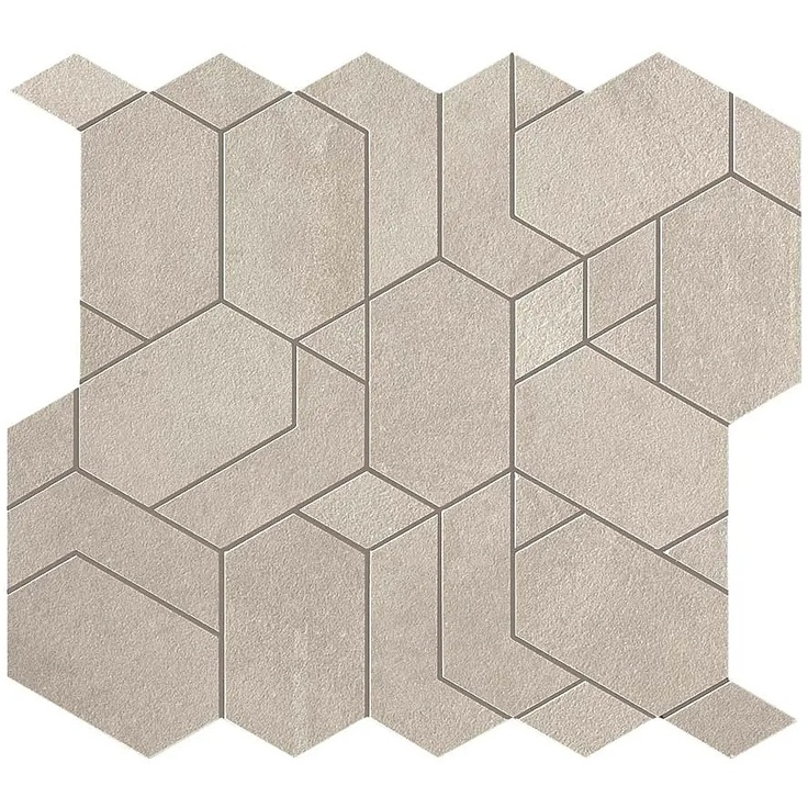 Atlas Concorde Italy Boost С000419559 AN63_BoostWhiteMosaicoShapes Mosaic 31x33,5 cm, Italy, concrete look - photo 1 Atlas Concorde Italy Boost С000419559 AN63_BoostWhiteMosaicoShapes Mosaic 31x33,5 cm, Italy, concrete look - photo 1