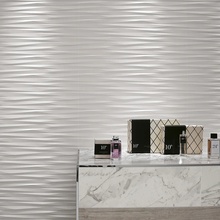 Atlas Concorde Italy 3D Wall 40x80 см, keramiek, Italië, monokleur - interieurfoto 1 - foto 4