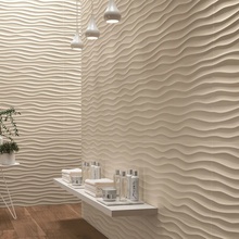 Atlas Concorde Italy 3D Wall 40x80 см, keramiek, Italië, monokleur - interieurfoto 1 - foto 1