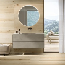 Atlas Concorde Italy Log Cansei 20x120, unglazed porcelain stoneware, Italy, wood look - interior photo 1 - photo 2