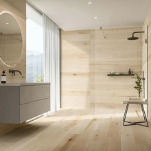 Atlas Concorde Italy Log Cansei 20x120, unglazed porcelain stoneware, Italy, wood look - interior photo 1 - photo 4