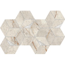 Atlas Concorde Italy Marvel Diva AYLR White Everest Mosaico Hex Lapp Ret Decoração 23,3x40,3 cm, Itália, efeito mosaico - foto 1 - foto 1