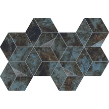 Atlas Concorde Italy Marvel Diva AYLS Baobab Mosaico Hex Lapp Ret Decoração 23,3x40,3 cm, Itália, efeito mosaico - foto 1 - foto 1
