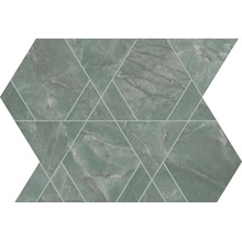 Atlas Concorde Italy Marvel Diva AYLX Aqua Mosaico Triangle Lapp Ret Decoração 28,9x33,4 cm, Itália, efeito mosaico - foto 1 - foto 1