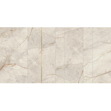 Atlas Concorde Italy Marvel Diva AYD0 White Everest Mosaico Grid Velvet Ret Decoração 59,5x118,2 cm, Itália, efeito mosaico - foto 1 - foto 1