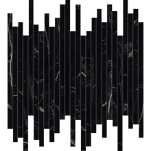 Atlas Concorde Italy Marvel Dream С000448610 AOU6_MarvelBlackAtlantisLineLapp Mosaic 26x30,5 cm, Italy, other types of marble - photo 1 - photo 1