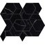 Atlas Concorde Italy Marvel Dream С000448616 AOV1_MarvelBlackAtlantisHex Mosaic 25,4x29,6 cm, Italy, other types of marble - photo 1