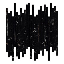 Atlas Concorde Italy Marvel Dream AOU6 Black Atlantis Line Lappato Mosaic 26x30,5 cm, Italy - photo 1 - photo 1