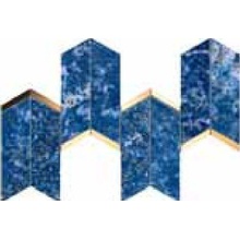 Atlas Concorde Italy Marvel Dream 9MCP Chevron Ultramarine Mosaic 17x41,4 cm, Italy - photo 1 - photo 1