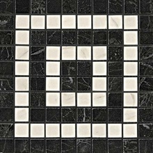 Atlas Concorde Italy Marvel Pro ADRI Noir/Cremo Angolo Mosaico Mosaic 18,5x18,5 cm, Italy, stone  - photo 1 - photo 1