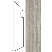 Atlas Concorde Italy Marvel Pro ADX5 Trav. Silver Battiscopa Sag. SX. baseboard 7,2x30 cm, Italy, stone  - photo 1 - photo 1