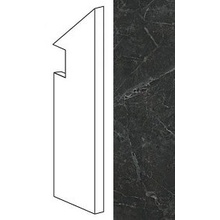 Atlas Concorde Italy Marvel Pro ADX8 Noir St.Laurent Battiscopa Sag. DX baseboard 7,2x30 cm, Italy, stone  - photo 1 - photo 1