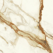 Atlas Concorde Italy Marvel Shine A5TF Calacatta Imperiale Silk porcelain tile 60x60 cm, Italy, marble look - photo 1 - photo 3