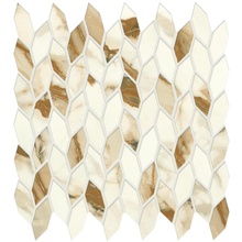 Atlas Concorde Italy Marvel Shine A4WR Calacatta Imperiale Mosaico Twist Silk Mosaic 30,5x30,5 cm, Italy - photo 1 - photo 1
