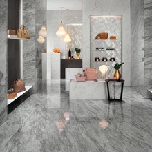 Atlas Concorde Italy Marvel Stone 30x60, ongeglazuurd keramisch graniet, Italië, andere soorten marmer - interieurfoto 1 - foto 1