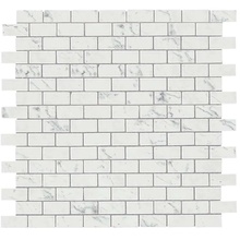 Atlas Concorde Italy Marvel Stone С000619798 AS34_Marvel Carrara P. Mosaico Lapp. Burattato Mosaic 29,8x29,8 cm, Italy, carrara - photo 1 - photo 1