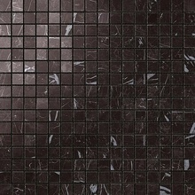 Atlas Concorde Italy Marvel Stone С000619793 AS3U_Marvel Nero Marquina Mosaico Lapp. Mosaic 30x30 cm, Italy, other types of marble - photo 1 - photo 1