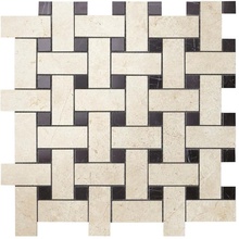 Atlas Concorde Italy Marvel Stone AS2P Basketweave Warm Lapp. Mosaic 30x30 cm, Italy - photo 1 - photo 1