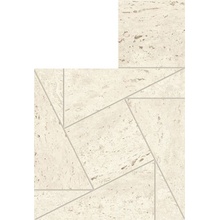 Atlas Concorde Italy Marvel Travertine AF9G White Tessellation Mosaic 22x26 cm, Italy, mosaic - photo 1 - photo 1