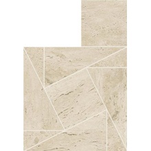 Atlas Concorde Italy Marvel Travertine AF9I Pearl Tessellation Mosaic 22x26 cm, Italy, mosaic - photo 1 - photo 1