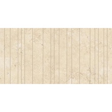 Atlas Concorde Italy Marvel Travertine AF9Q Sand Cross Chiselled Urban Grid porcelain tile 29,5x60 cm, Italy, stone  - photo 1 - photo 1