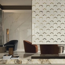 Atlas Concorde Italy Marvel X 30x60, unglazed porcelain stoneware, Italy, calacatta - interior photo 1 - photo 1