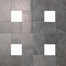Atlas Concorde Italy Marvel ASMA Grey Cassettone Lappato Decor 45x45 cm, Italy, mosaic - photo 1 - photo 1