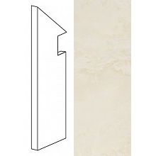 Atlas Concorde Italy Marvel ASNK Champagne Battiscopa Sag. SX baseboard 7,2x30 cm, Italy, stone  - photo 1 - photo 1
