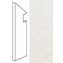 Atlas Concorde Italy Marvel ASNJ Moon Battiscopa Sag. SX baseboard 7,2x30 cm, Italy, stone  - photo 1 - photo 1