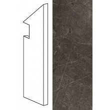 Atlas Concorde Italy Marvel ASNH Grey Battiscopa Sag. DX baseboard 7,2x30 cm, Italy, stone  - photo 1 - photo 1