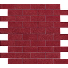 Atlas Concorde Italy Boost 9BMQ Red Minibrick Mosaic 30,5x30,5 cm, Italy, brick  - photo 1 - photo 1