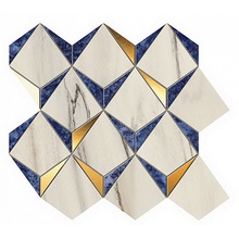 Atlas Concorde Italy Marvel Dream 9MDN Diamonds Bianco Ultramarine Mosaic 32,9x35,8 cm, Italy, stone  - photo 1 - photo 1