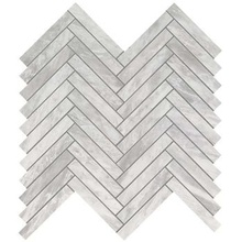 Atlas Concorde Italy Marvel Stone 9SHB Bardiglio Grey Herringbone Wall Mosaic 30x30,5 cm, Italy, mosaic - photo 1 - photo 1