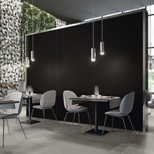 Baldocer Black 60x120, geglazuurd keramisch graniet, Spanje, monokleur - interieurfoto 1 - foto 3