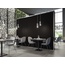Baldocer Black 60x120, porcelanato esmaltado, Espanha, monocromático - foto de interior 3