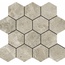 Baldocer Dome С000564293 Dome Hexa Nut 29*27 Mozaika 27x29 cm, Španělsko, další druhy kamene - fotografie 1