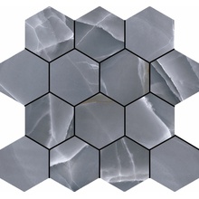 Baldocer Onyx Hexa Bleu Pulido Mosaic 27x29 cm, Spain, mosaic - photo 1 - photo 1