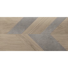 Baldocer Sequoya Links Oak porcelain tile 60x120 cm, Spain, concrete  - photo 1 - photo 1