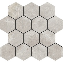 Baldocer Slate С000581508 Slate Hexa White 29*27 Mosaïque 27x29 cm, Espagne, ardoise (andésite) - photo 1 - photo 1