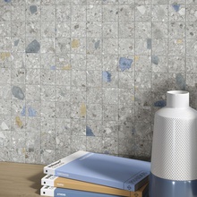 Baldocer Stracciatella 60x120 см, geglazuurd keramisch graniet, Spanje, terrazzo - interieurfoto 1 - foto 2
