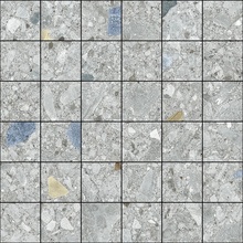 Baldocer Stracciatella С000581456 Stracciatella Mos Cenere 30*30 Mosaico 30x30 cm, Espanha, terrazzo - foto 1 - foto 1