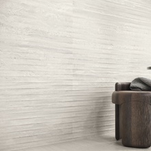 Baldocer Venice 30x90, glazed porcelain stoneware, Spain, travertine - interior photo 1 - photo 2
