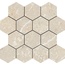 Baldocer Volcano С000581468 Volcano Hexa Avorio 29*27 Mosaic 27x29 cm, Spain, other types of stone - photo 1