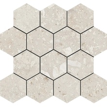 Baldocer Volcano С000581469 Volcano Hexa Bianco 29*27 Mosaic 27x29 cm, Spain, other types of stone - photo 1 - photo 1