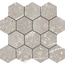 Baldocer Volcano С000581470 Volcano Hexa Grigio 29*27 Mosaic 27x29 cm, Spain, other types of stone - photo 1