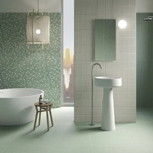 Bardelli Colorama 30x60, glazed porcelain stoneware, Italy, terrazzo - interior photo 1 - 2 Bardelli Colorama 30x60, glazed porcelain stoneware, Italy, terrazzo - interior photo 1 - photo 2