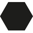 Bardelli Hexa Matt С000593586 Hexa 1M porcelænsflise 14x16 cm, Italien, monokrom - foto 1