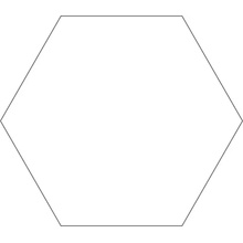 Bardelli Hexa С000570884 HEXA 2_Bianco väggplatta 15x17 cm, Italien, monokrom - foto 1 - foto 1